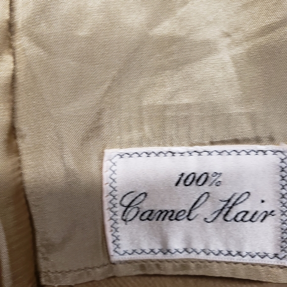 Chaps by Ralph Lauren 100% camel hair jacket - Picture 4 of 11